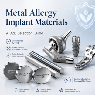 Metal Allergy And Implant Materials: A B2B Selection Guide